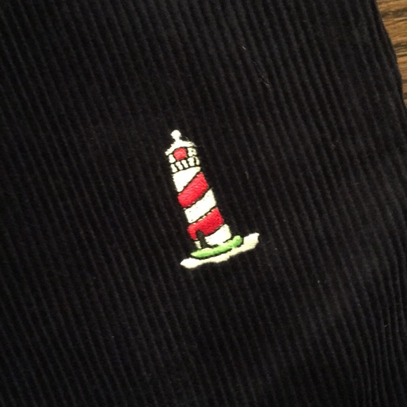 WORN 1X VINEYARD VINES EMBROIDERED CORDUROY PANTS - Picture 5 of 6